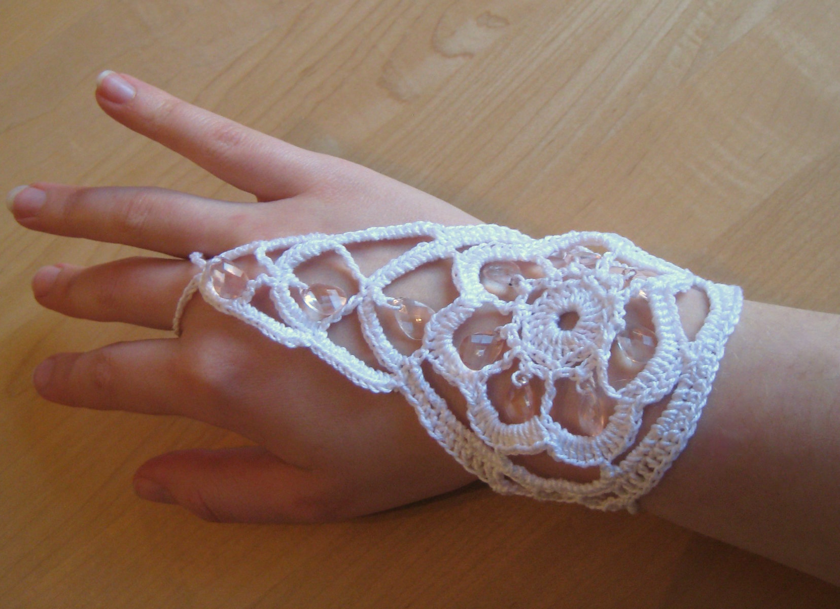 DIY Crochet Bracelet Tutorial Pictures, Photos, and Images for Facebook,  Tumblr, Pinterest, and Twitter