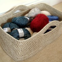 How to Knit a Basket - A BOX OF TWINE