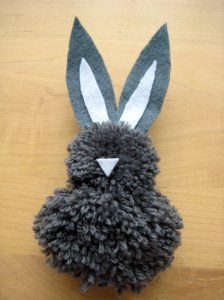 Grey Easter Bunny Project