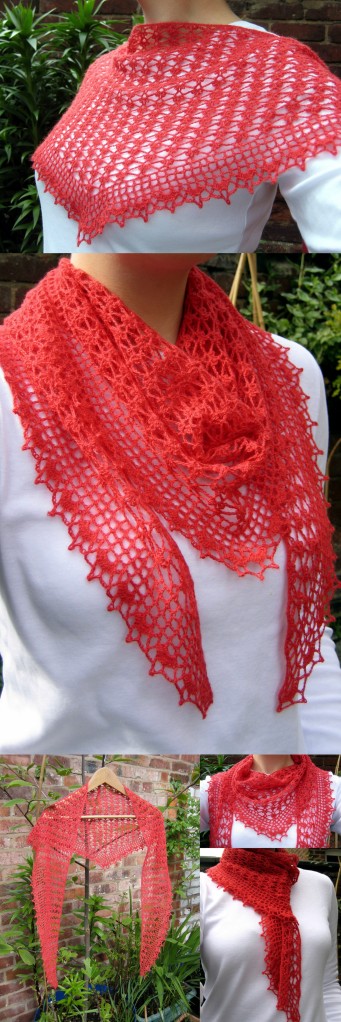 Summer Sprigs Lace Scarf - Free pattern!