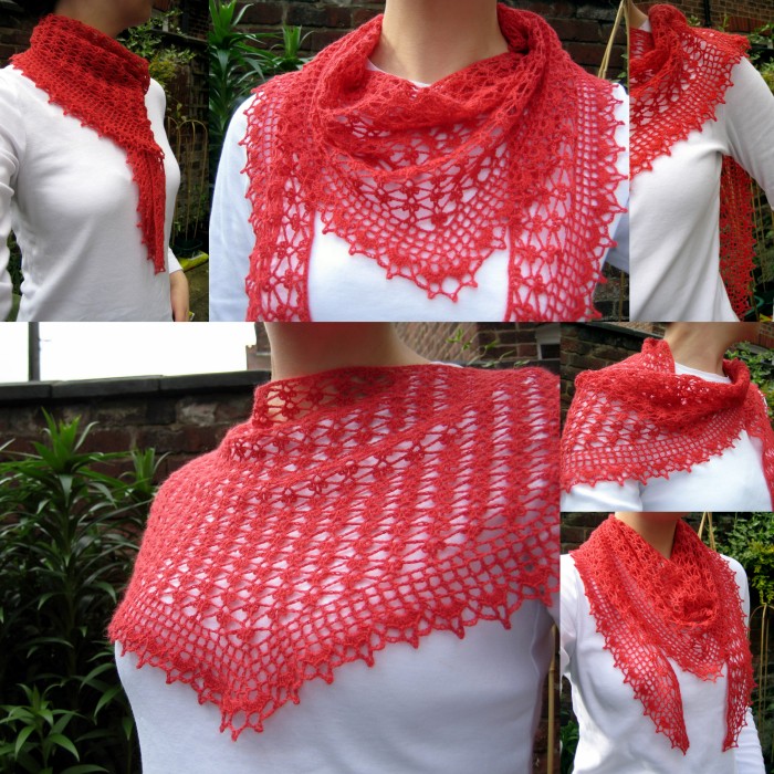 Ways to wear Summer Sprigs Lace Scarf