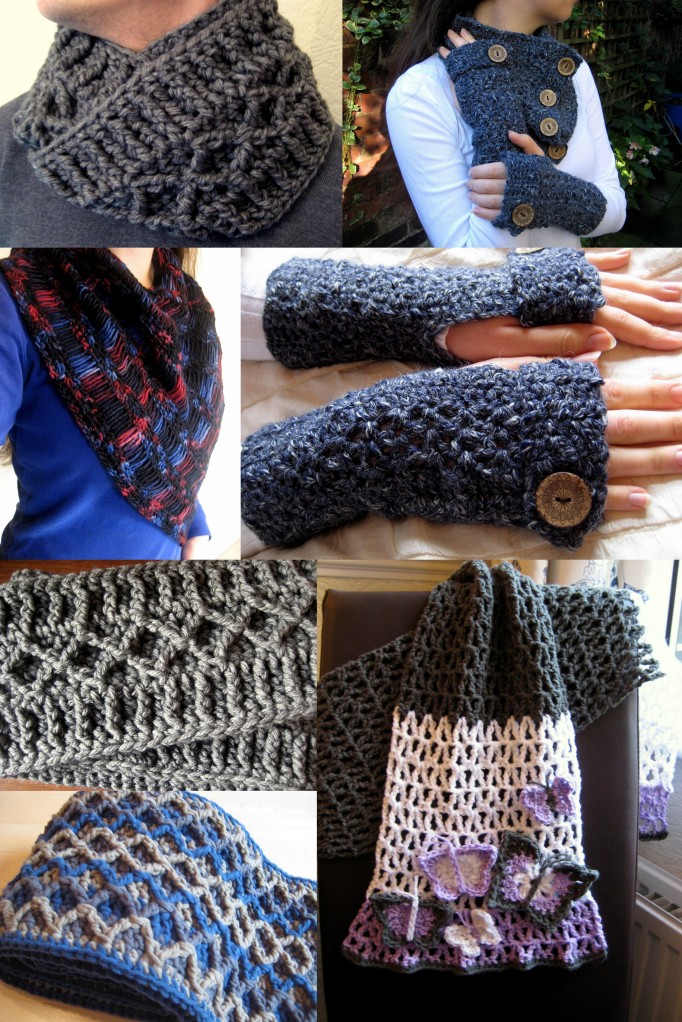 Free crochet scarf patterns for autumn from makemydaycreative.com